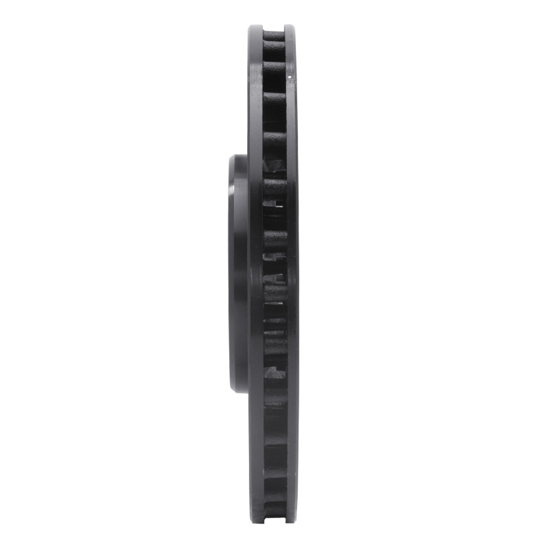 Chrysler 200 Brake Rotor (1) - Front Right - R1 Concepts - Drilled & Slotted - Black - `13-`23